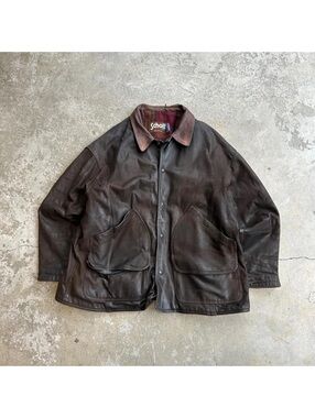 Vintage Blanket Lined Schott N.Y.C. Made in USA Leather Jacket | Men’s 56
